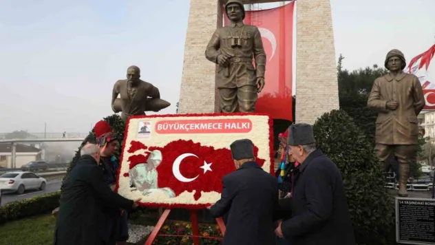 Büyükçekmece'de Çanakkale Zaferi'nin 109'uncu yılı etkinliklerle kutlandı