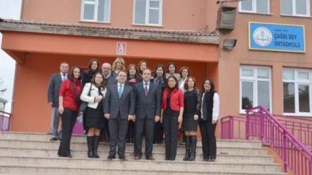 Çağrıbey Ortaokulu Işıklar'a Teşekkür Etti