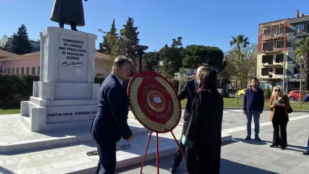 Çanakkale'de Avukatlar Günü kutlandı