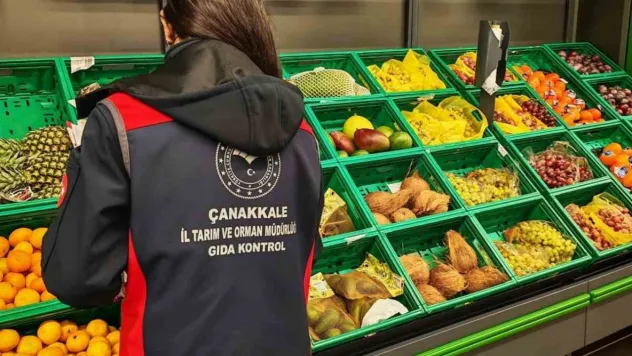 Çanakkale'de gıda denetimi