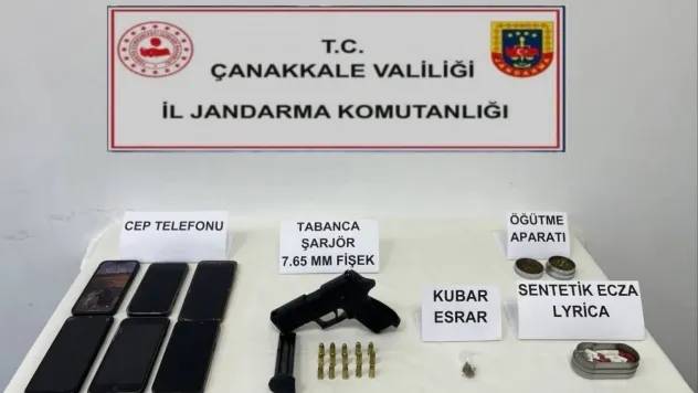 Çanakkale'de uyuşturucu operasyonu: 17 gözaltı
