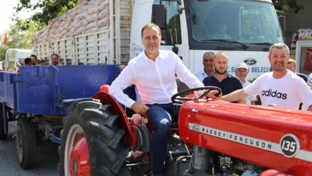 Çanta ve Gümüşyakalı üreticilere tohumluk arpa desteği