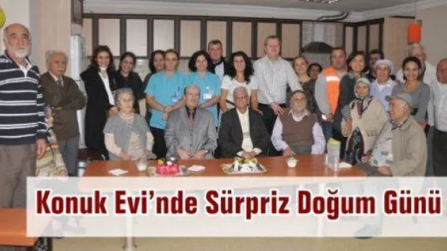 Çanta Konuk Evi'nde Sürpriz Doğum Günü Partisi