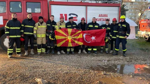Çaycuma itfaiyesi Makedonya'yı ekibine kattı