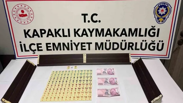 Çayevinde kumar operasyonu: 46 bin lira ceza yediler