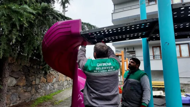 Çayırova'da iki park yenileniyor