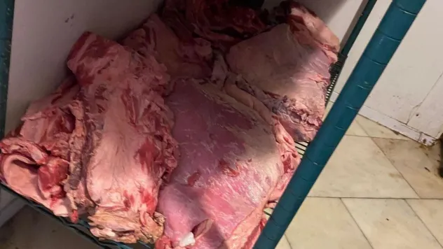 Çerkezköy'de zincir markette şok 'et' denetimi