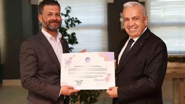 CHP ilçe yönetiminden Başkan Özdemir'e destek ziyareti