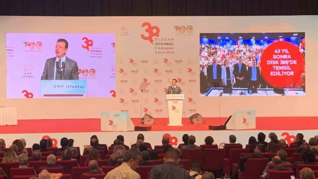 CHP İstanbul İl Kongresi'nde İmamoğlu'ndan 'yenilenme' mesajı