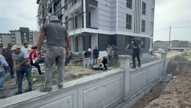 Çorlu'da 5. kattaki iskeleden düşen işçi hayatını kaybetti