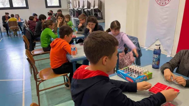 Çorlu'da akıl ve zeka oyunları finali yapıldı