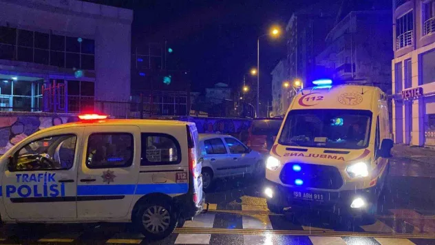 Çorlu'da alkollü sürücü yaralamalı kazaya karıştı