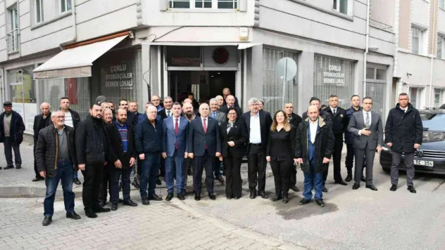 Çorlu'da halk toplantısı gerçekleştirildi