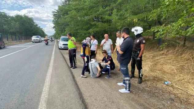 Çorlu'da trafik kazası: 1 yaralı