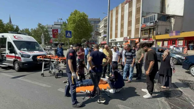 Çorlu'da trafik kazası: 1 yaralı