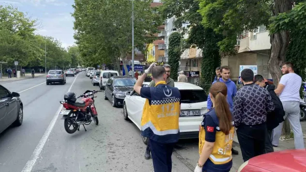 Çorlu'da trafik kazası: 2 yaralı