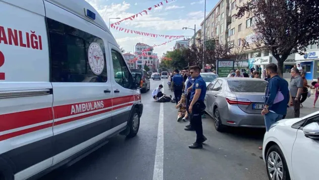 Çorlu'da trafik kazası: 2 yaralı