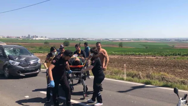 Çorlu'da trafik kazası: 2 yaralı