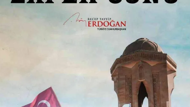 Cumhurbaşkanı Erdoğan Azerbaycan'ın 8 Kasım Zafer Günü'nü kutladı