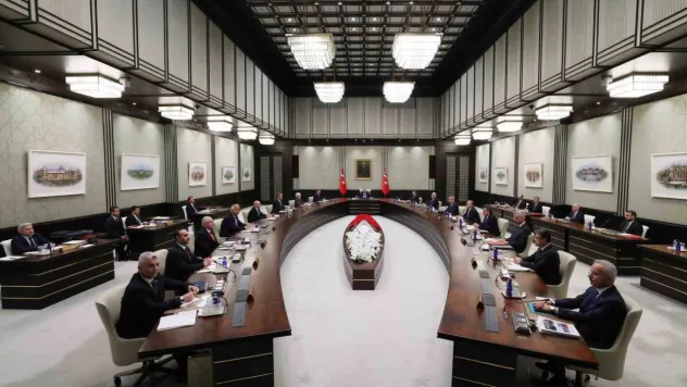 Cumhurbaşkanlığı Kabinesi, Cumhurbaşkanı Recep Tayyip Erdoğan başkanlığında Beştepe'de toplandı.