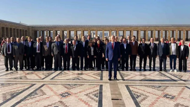 Denizli Belediye Başkanı Zolan'dan Anıtkabir'e ziyaret