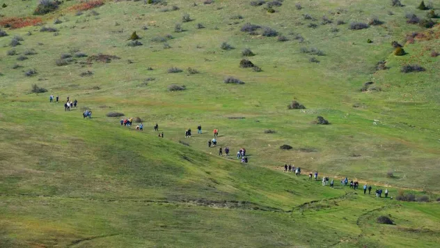 Doğaseverlerin bu haftaki rotası Karagöl ve Sultanpınarı Yaylası oldu