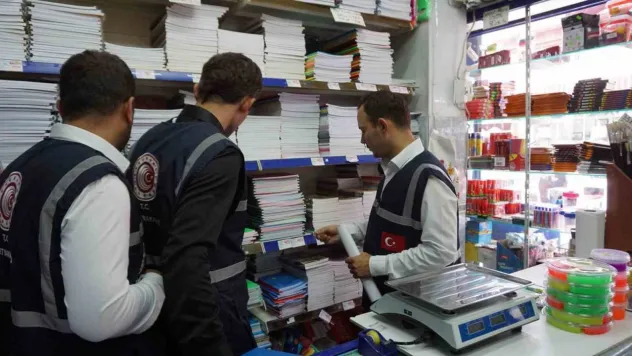 Edirne'de okulların açılması öncesi kırtasiye denetimi