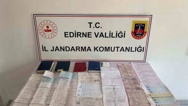 Edirne'de tefecilik operasyonu: 5 gözaltı