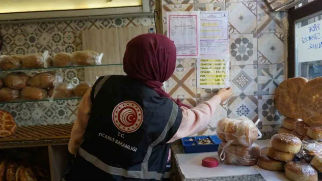 Edirne'deki fırınlarda Ramazan pidesi denetimi