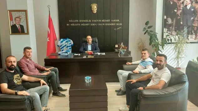 Ergene Velimeşespor yönetimi, Kaymakam Duman'a maça davet etti