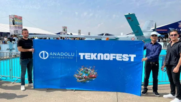 Eskişehir Anadolu Üniversitesi TEKNOFEST'te