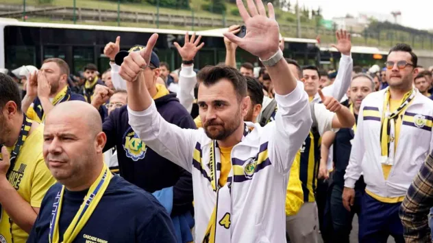 Fenerbahçe taraftarı, RAMS Park'a ulaştı