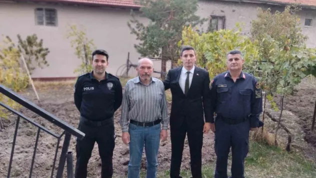 Güdül Kaymakamı'nın ilk ziyareti şehit aileleri oldu