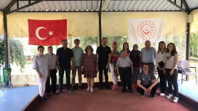 Huzurevi sakinlerinin bocce keyfi