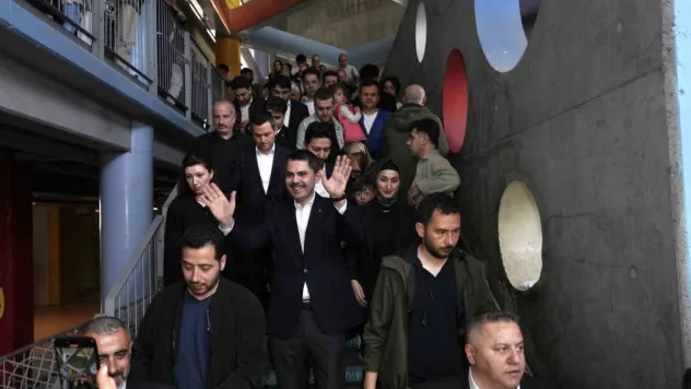 İBB Başkan Adayı Murat Kurum, oyunu Kağıthane'de kullandı