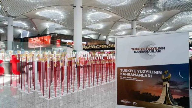 İGA İstanbul Havalimanı'nda 15 Temmuz özel sergisi açıldı
