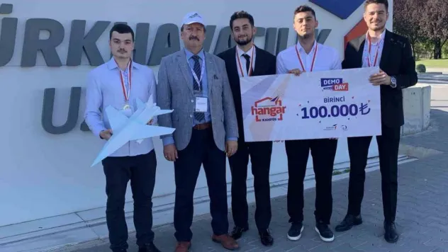 İGÜ TTO tarafından geliştirilen İHA projesi 'Jet Dron' TUSAŞ'ta 1'inci oldu