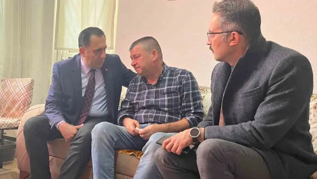 İl Müdürü Türkoğlu'ndan acılı aileye ziyaret