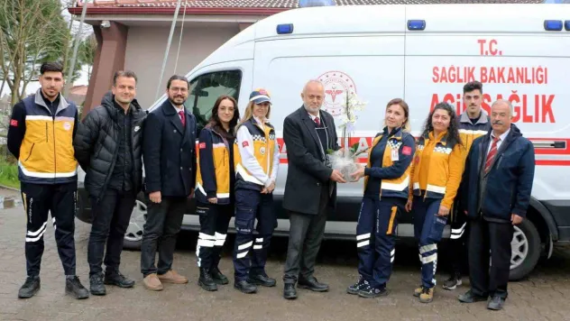 İl Sağlık Müdürü Öğütlü gizli kahramanların gününü kutladı