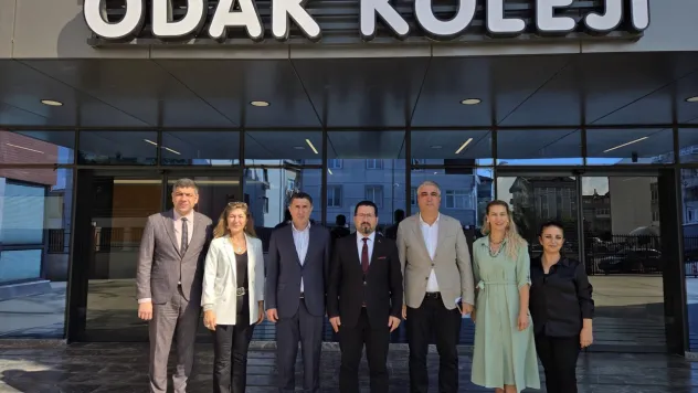 İlçe Milli Eğitim Müdürü'nden Odak Koleji'ne Ziyaret