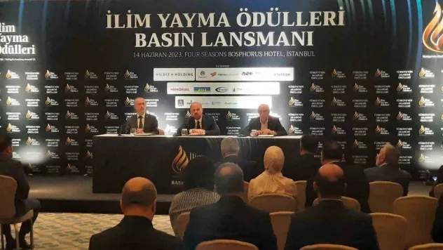 İlim Yayma Ödüllerinin 3'üncüsünün lansmanı İstanbul'da yapıldı