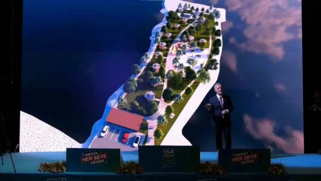 İnegöl'e yeni yaşam alanı: Ada Park