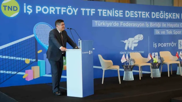 İş Portföy ve Türkiye Tenis Federasyonu iş birliğinde 'TTF Tenise Destek Değişken Fon'u