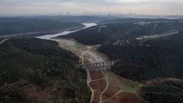 İstanbul'da barajlardaki su seviyesi yüzde 40'a dayandı