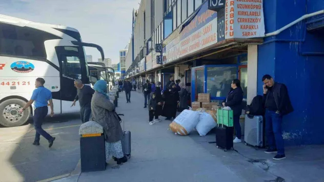 İstanbul'da Ramazan Bayramı öncesi otogarlarda son durum