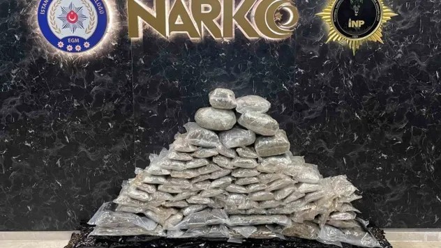 İstanbul'da uyuşturucu operasyonu: 90 kilo uyuşturucu ele geçirildi