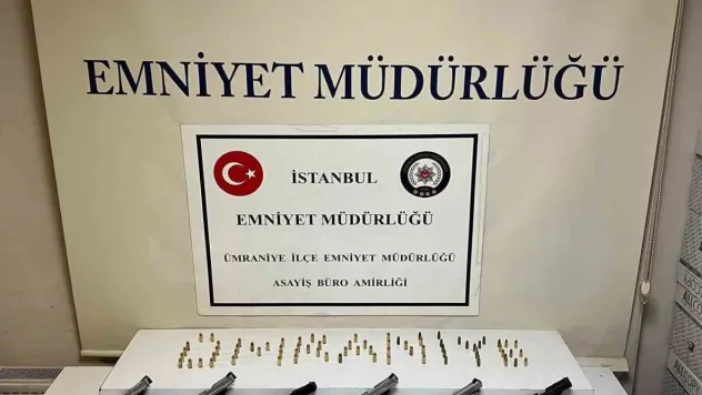 İstanbul'da yasa dışı silah ticareti operasyonu: 1 şüpheli yakalandı