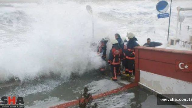 İtfaiye erleri ölümden döndü