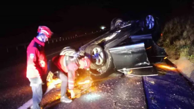 İzmir-İstanbul Otoyolu'nda trafik kazası: 4 yaralı