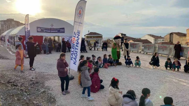 Kağıthane Belediyesi deprem bölgesindeki çocuklar için Ramazan'a özel etkinlikler düzenliyor